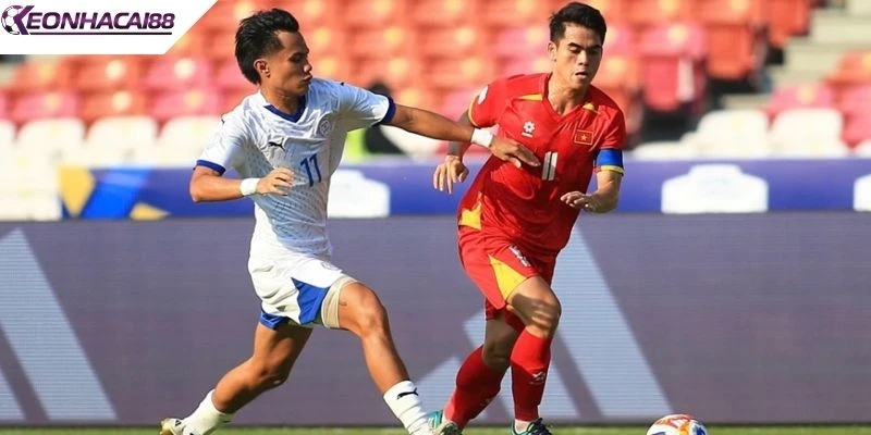 Kèo dự kiến mở trận U23 Philippines và Việt Nam