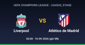 Liverpool FC vs Club Atlético de Madrid
