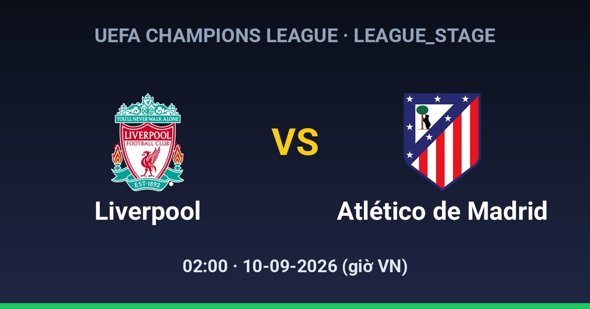 Liverpool FC vs Club Atlético de Madrid